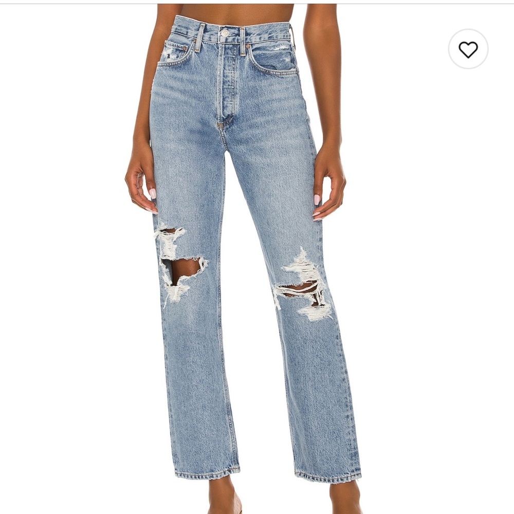 AGOLDE 90”s mid rise loose fit